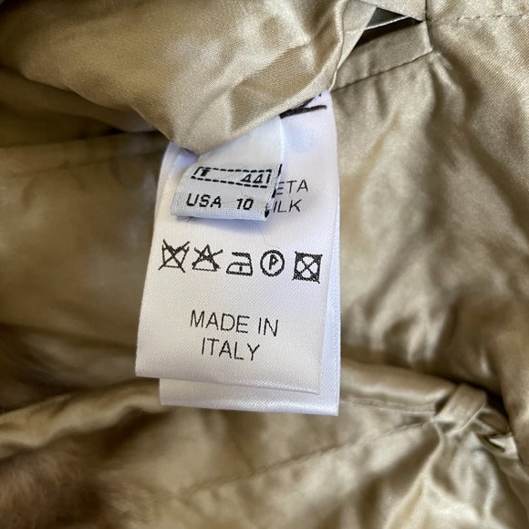 Brand New Reversible Golden Sable Fur Jacket made in Italy - Picture 12 of 16